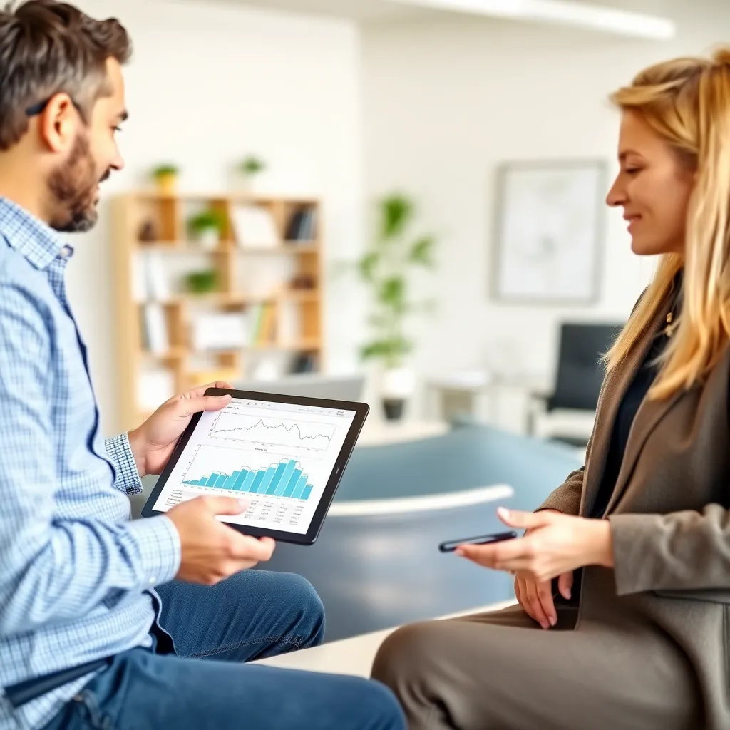 Persoon die een budget opstelt met papieren en rekenmachine